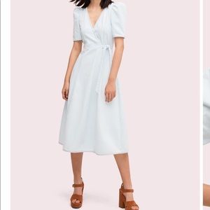Kate Spade Denim Wrap Dress size 4
